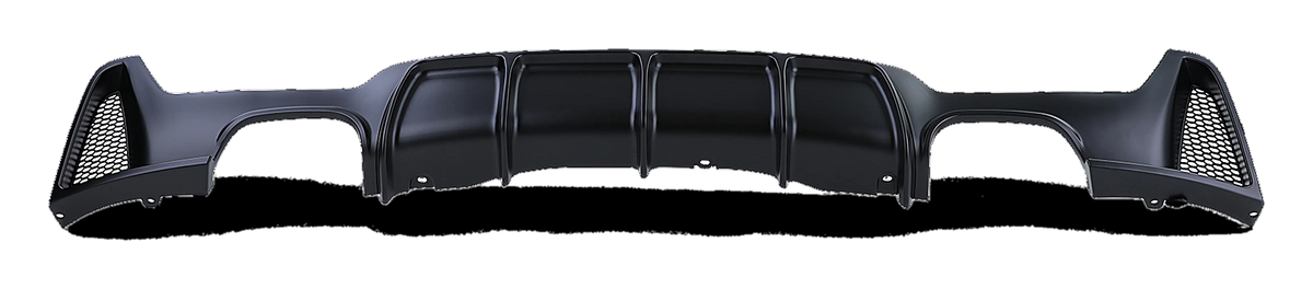 BMW F32/F33/F36 M Sport Dual-Exit Rear Diffuser M Performance Look OO-OO