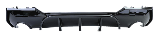 BMW G22 Coupe (G23) Dual-Exit Rear Diffuser M Performance Look O-O V1