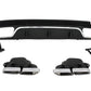 Mercedes-Benz C-Class (W205) Rear Diffuser Package C63 AMG Look Gloss Black – original photo