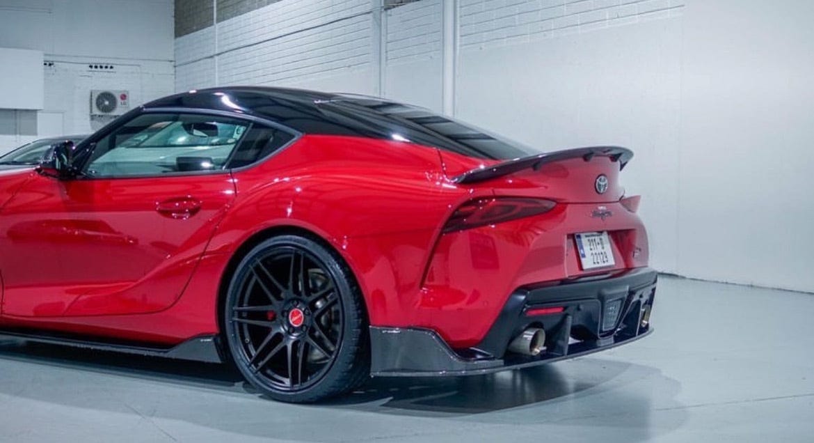 Toyota GR Supra A90 Carbon Rear Diffuser V1 – CT Design