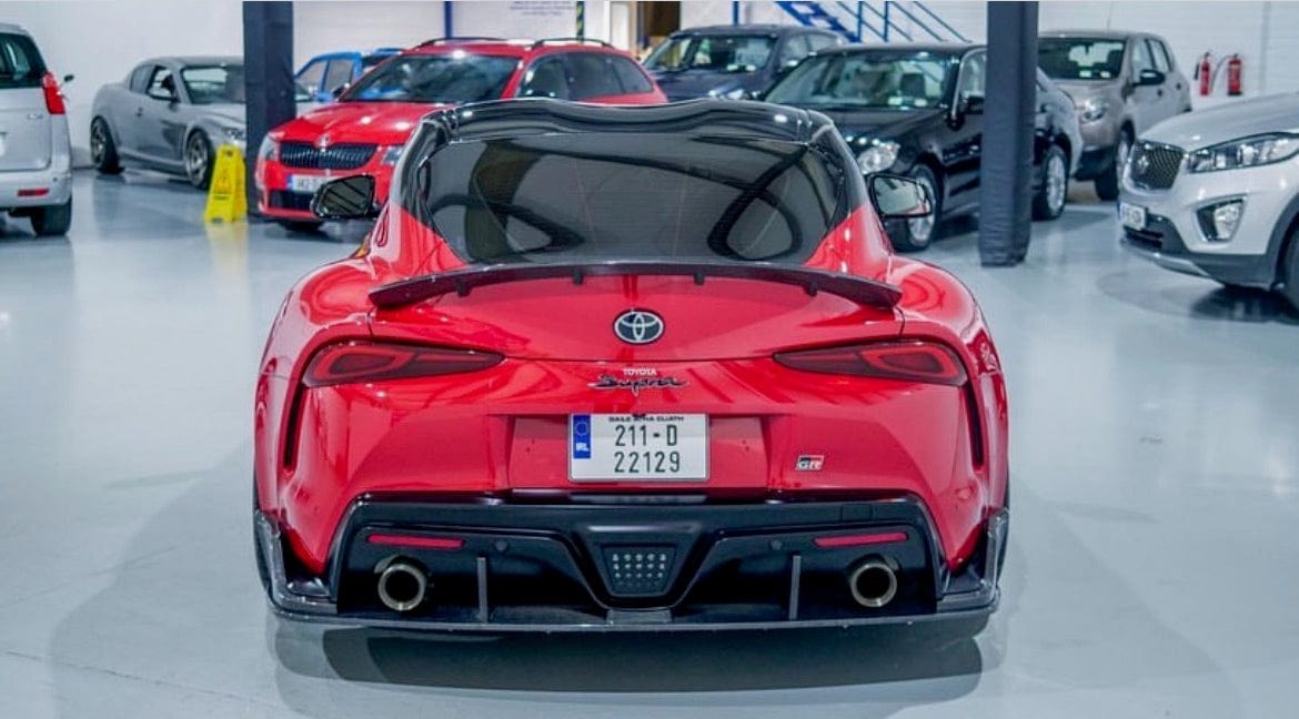 Toyota GR Supra A90 Carbon Rear Spoiler V1 – CT Design