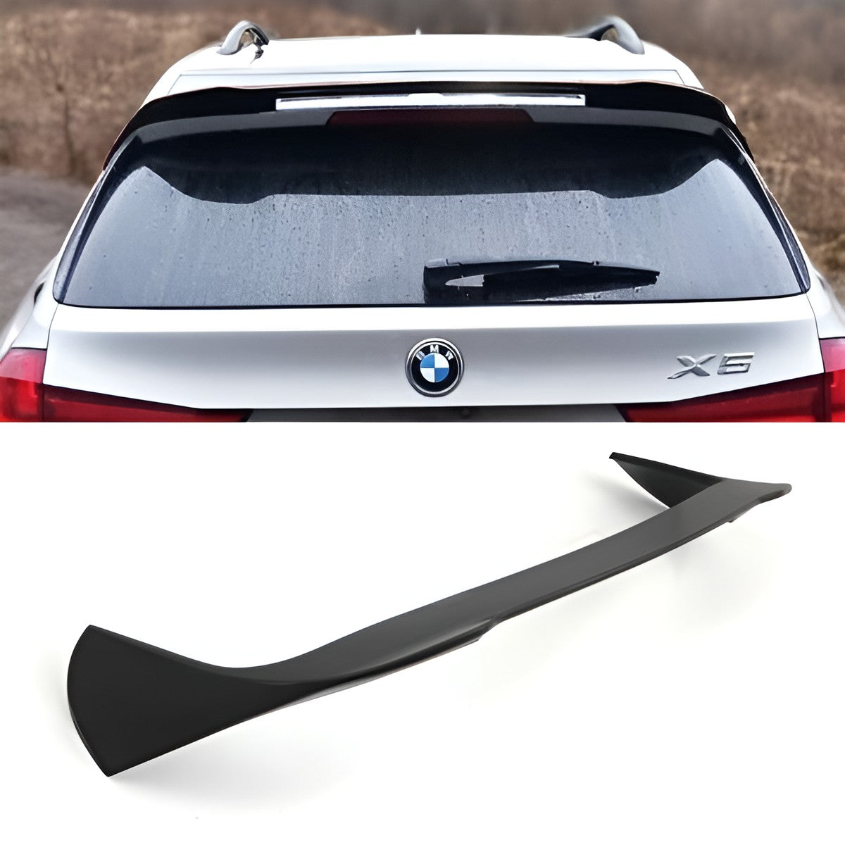 BMW X5 (F15) Roof Spoiler Lip Performance Look V3 – original photo