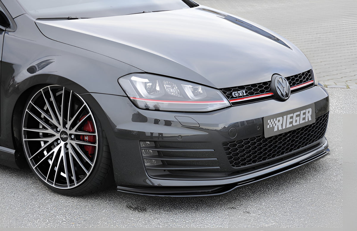 VW Golf 7 GTI / GTD Rieger Front Splitter – Ref. RIE00059570
