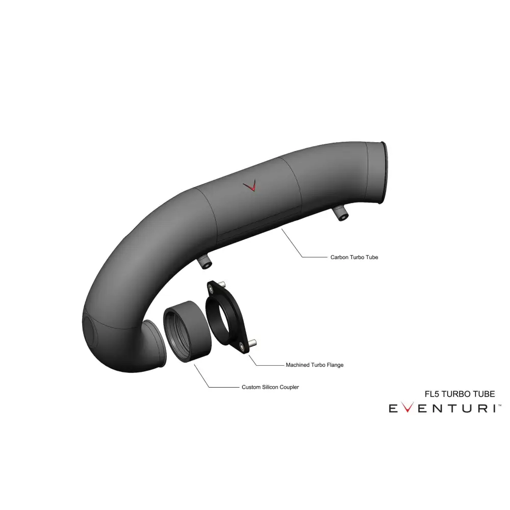 Eventuri Carbon Chargepipe/inlet for Honda Civic FL5 Type-R