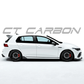 VW Golf 8 R MK8 Carbon Side Skirts – CT Design