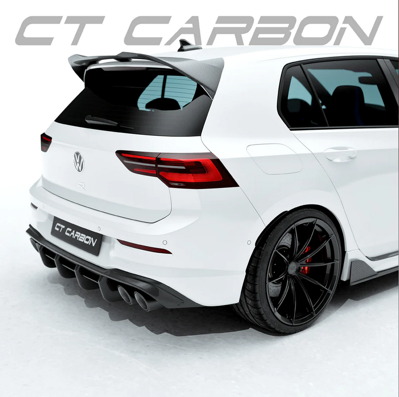 VW Golf 8 R MK8 Carbon Side Skirts – CT Design