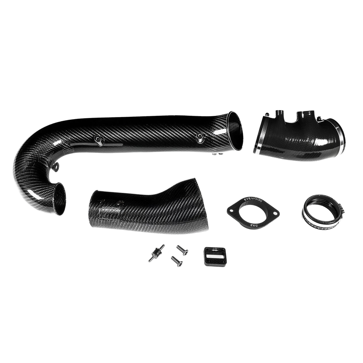 Eventuri Carbon V2 MAF Tube and Silicon Set for Honda Civic FK8