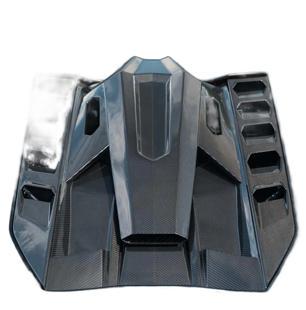 Lamborghini Revuelto Carbon Engine Cover & Roof Scoop – CT Design