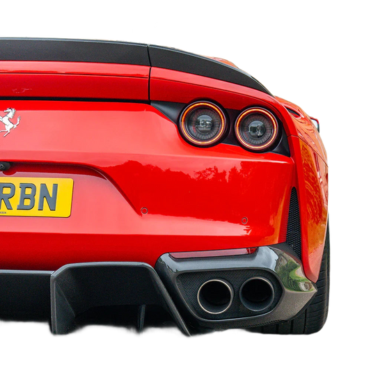 Ferrari 812 Superfast Carbon Exhaust Covers – CT Design