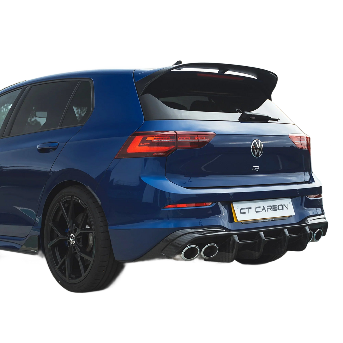 VW Golf 8 R MK8 Carbon Rear Diffuser – CT Design