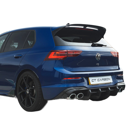 VW Golf 8 R MK8 Carbon Rear Diffuser – CT Design