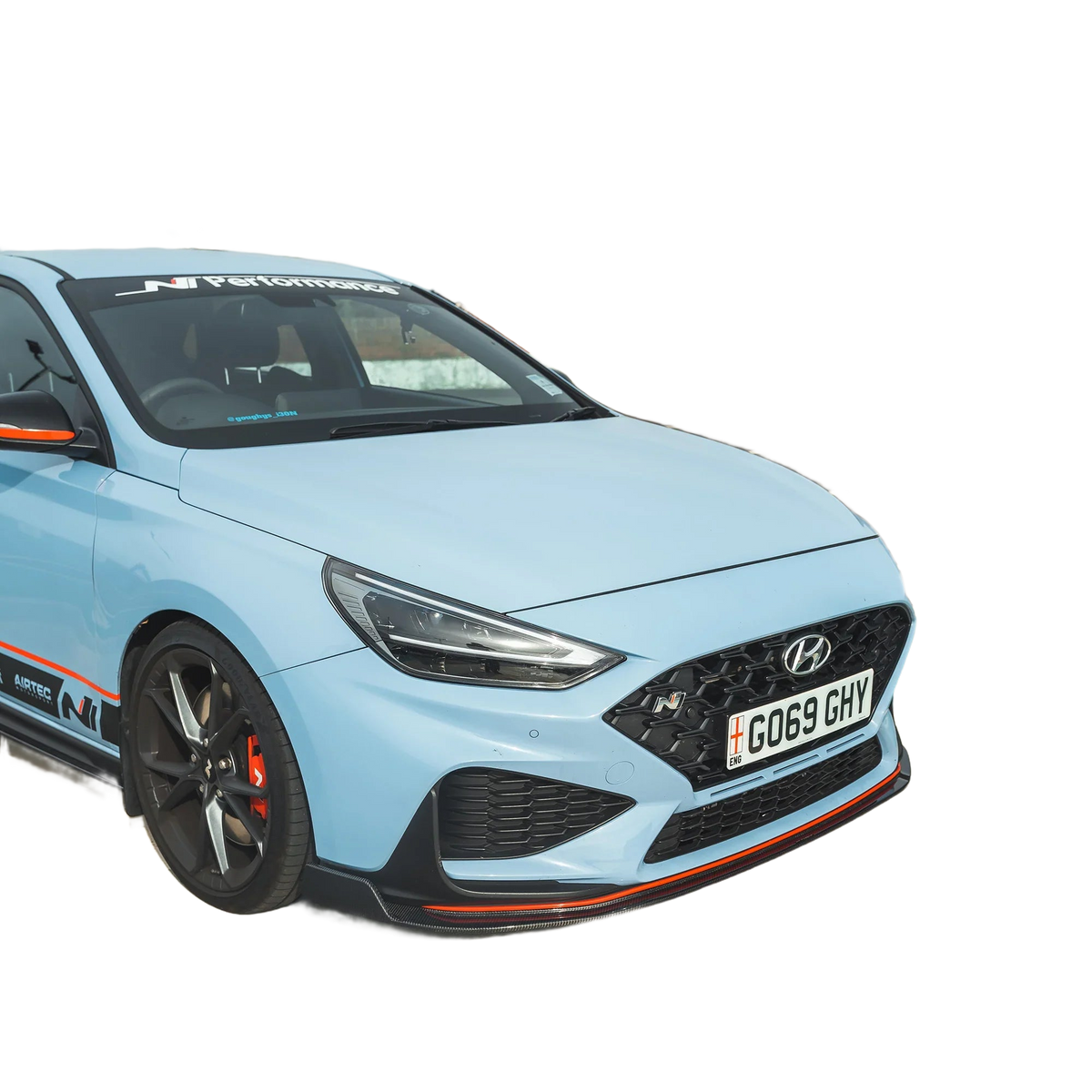 Hyundai i30 N Facelift Carbon Front Lip – CT Design