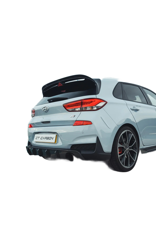 Hyundai i30N Pre-Facelift Carbon Rear Diffuser – CT Design