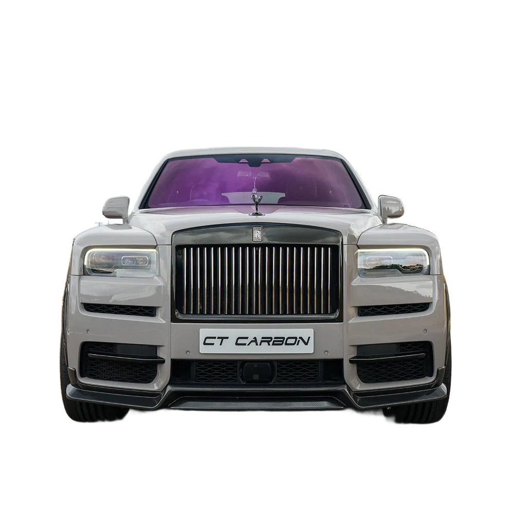 Rolls-Royce Cullinan Series 1 Carbon Front Lip – CT Design | DTC Certificate