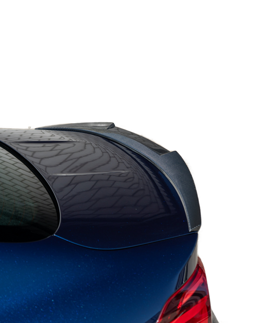 BMW M4 F82 Carbon Rear Spoiler Lip V Style – CT Design