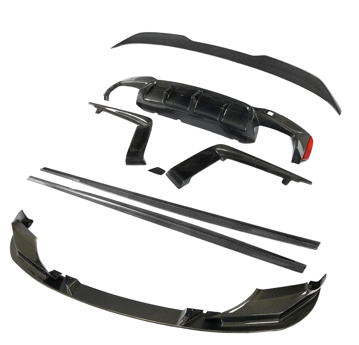 BMW M5 F90 Pre-Facelift Carbon Kit 3D Design – CT Design
