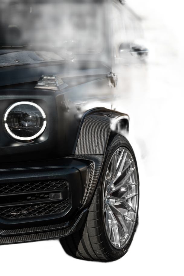 Mercedes-AMG G63 W463 Carbon Fender Flares – CT Design