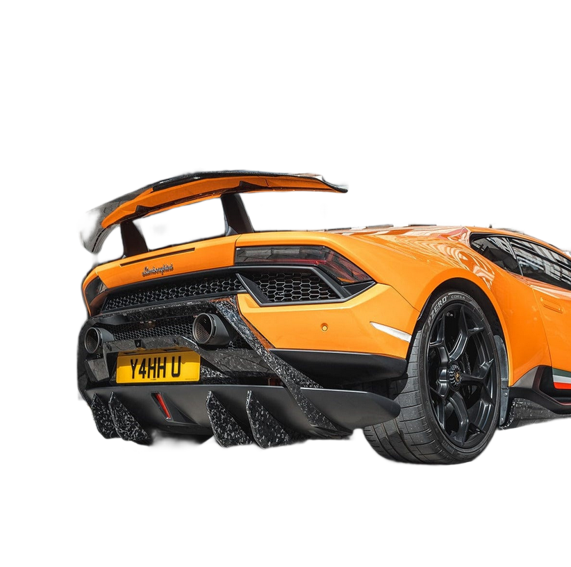 Lamborghini Huracan Performante Carbon Rear Diffuser Fins – CT Design