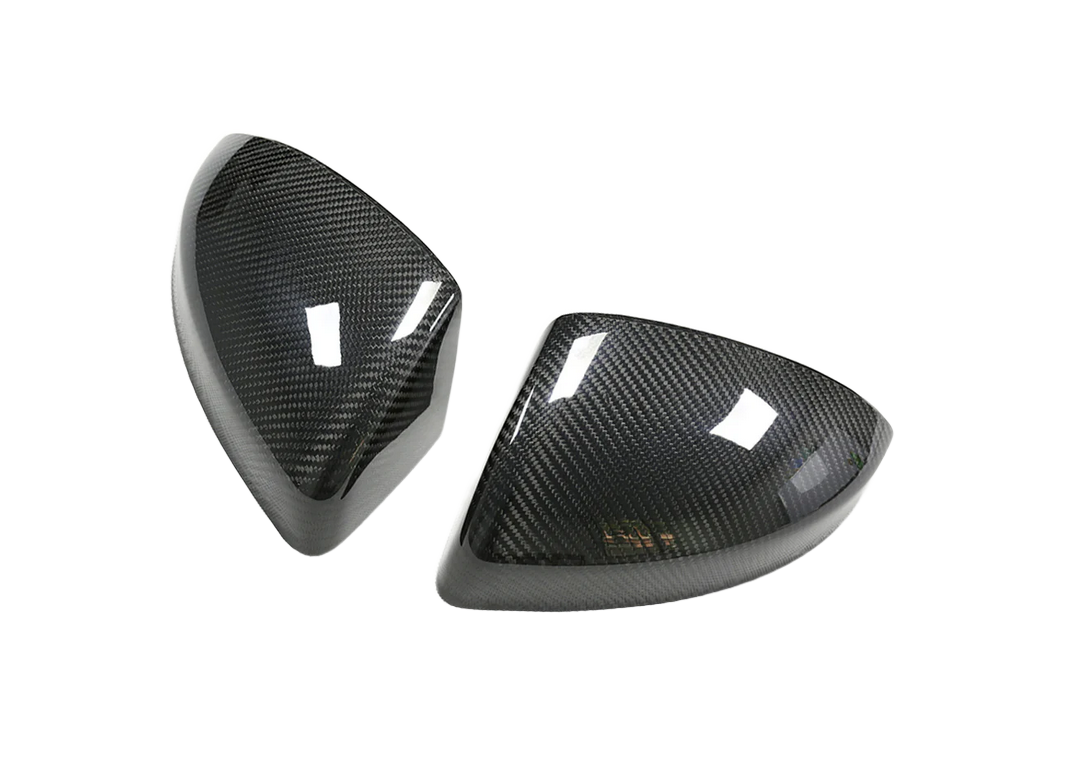 Audi R8 V10 2015+ Carbon Mirror Caps without Lane Assist – CT Design