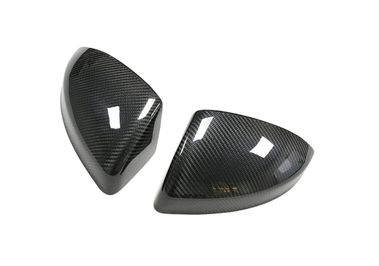 Audi R8 V10 2015+ Carbon Mirror Caps without Lane Assist – CT Design