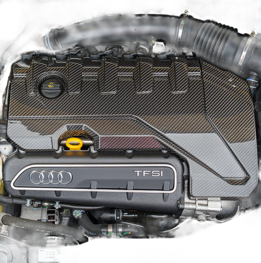 Audi RS3 8Y Facelift Carbon Engine Cover V2 – CT Design