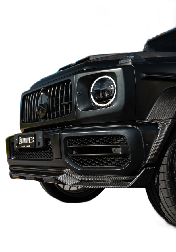Mercedes-Benz G63 W463 Carbon Front Lip – CT Design | DTC Certificate