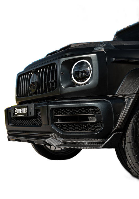 Mercedes-Benz G63 W463 Carbon Front Lip – CT Design | DTC Certificate