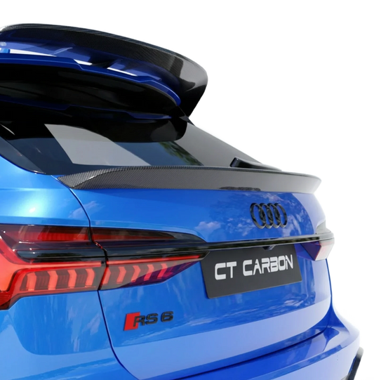 Audi RS6 C8 Carbon Boot Spoiler – CT Design