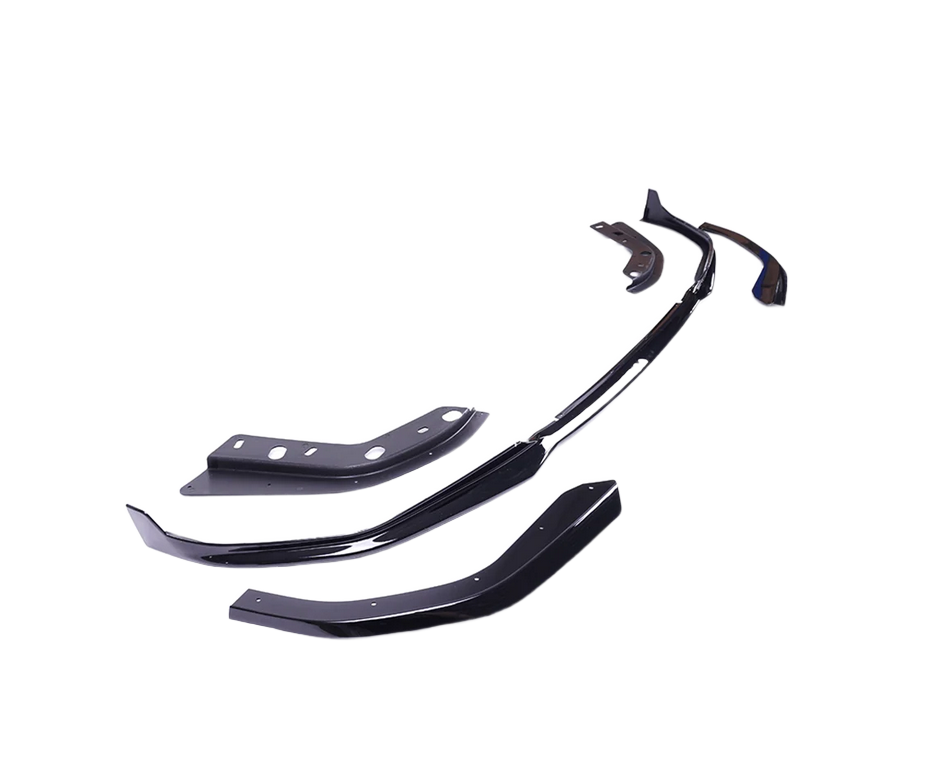 BMW 3 Series G20/G21 Pre-Facelift Gloss Black Front Lip V1 – CT Design