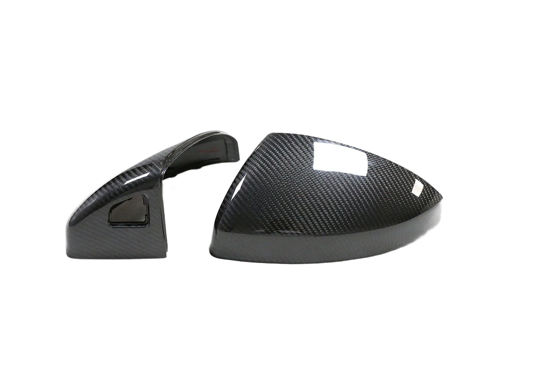 Audi R8 V10 Carbon Mirror Caps with Lane Assist – CT Design