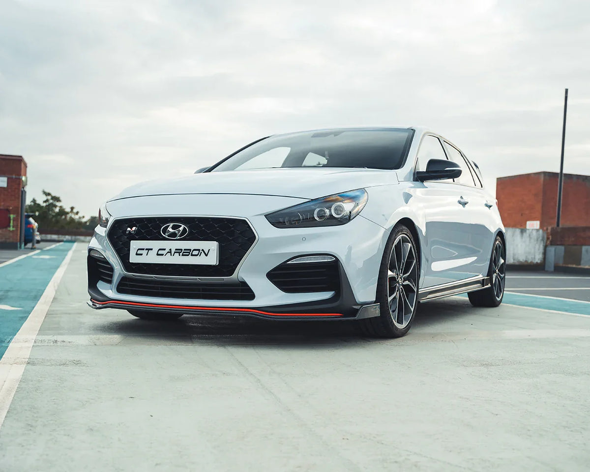 Hyundai i30N Pre-Facelift Carbon Front Lip – CT Design
