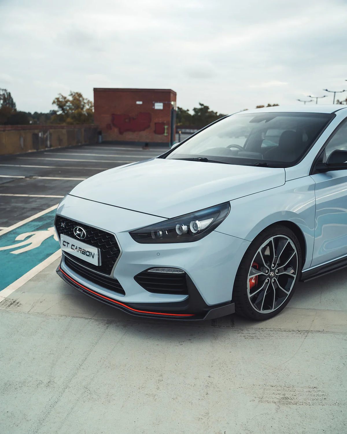 Hyundai i30N Pre-Facelift Carbon Front Lip – CT Design