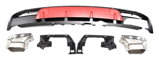 Mercedes-Benz A-Class (W176) Rear Diffuser Set A45 AMG Look