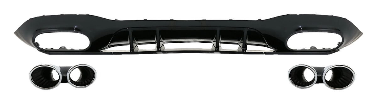 Mercedes-Benz A-Class (W177) Rear Diffuser Set A45 AMG Look