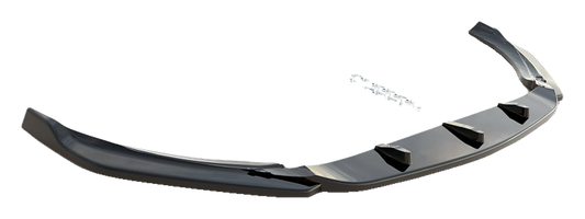 Mercedes-Benz A45 S AMG Aero (W177) Maxton Design Front Splitter (Gloss Black) V2