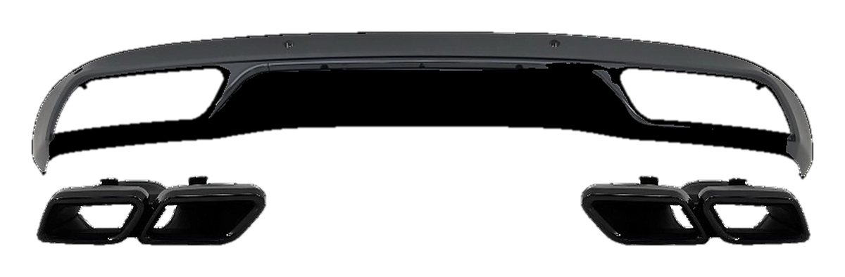 Mercedes-Benz C-Class (W205) Rear Diffuser Package C63 AMG Look