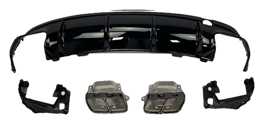 Mercedes-Benz CLA (C117) Rear Diffuser CLA 45 AMG Look