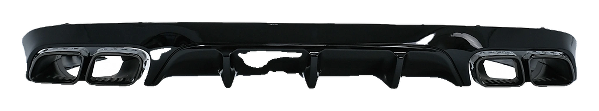 Mercedes-Benz E-Class Rear Diffuser Package E63 AMG Look V4