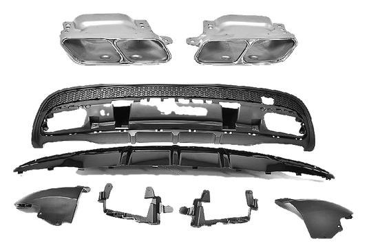 Mercedes-Benz GLA Rear Diffuser Set GLA 45 AMG Look
