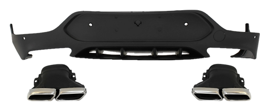 Mercedes-Benz GLC Coupe (X253) Rear Diffuser GLC 63 AMG Look