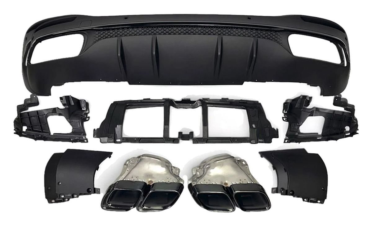 Mercedes-Benz GLS Rear Diffuser GLS 63 AMG Look V1