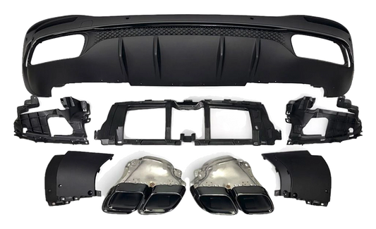 Mercedes-Benz GLS Rear Diffuser GLS 63 AMG Look V1