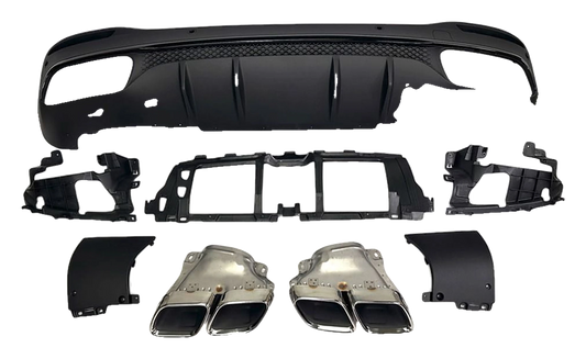 Mercedes-Benz GLS Rear Diffuser GLS 63 AMG Look V2