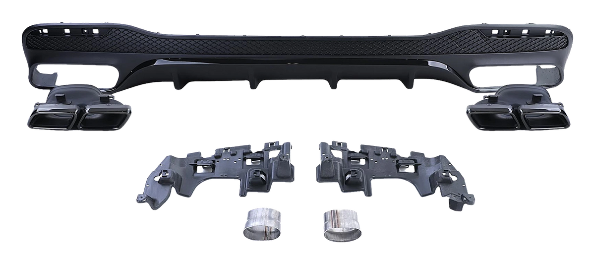 Mercedes-Benz GLS (X166) Rear Diffuser GLS 63 AMG Look V1