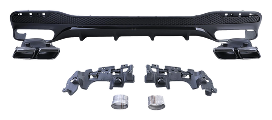 Mercedes-Benz GLS (X166) Rear Diffuser GLS 63 AMG Look V1