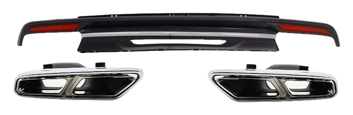 Mercedes-Benz S-Class Rear Diffuser Package S65 AMG Look