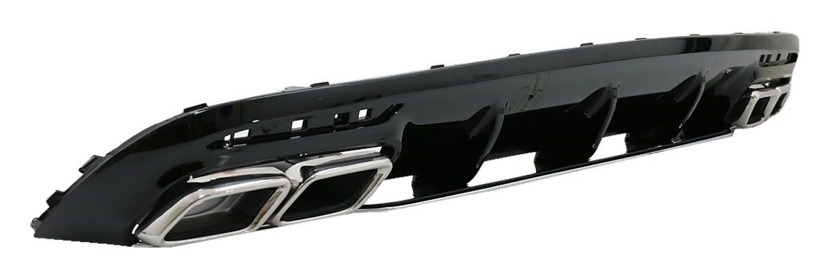 Mercedes-Benz S-Class Rear Diffuser Set S63 AMG Look V2