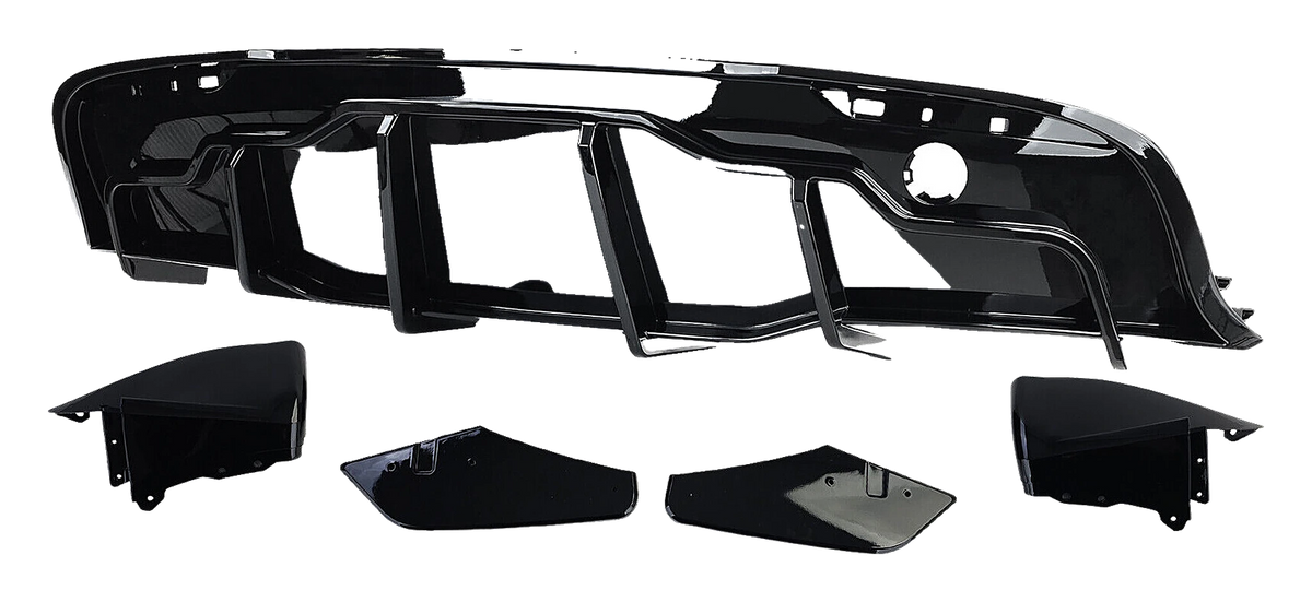 Tesla Model Y Performance Look Rear Diffuser Gloss Black V1