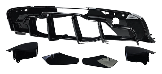 Tesla Model Y Performance Look Rear Diffuser Gloss Black V1