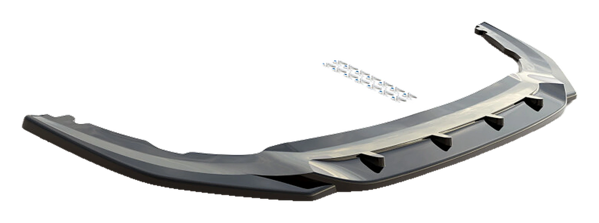 VW Golf 8 GTI Clubsport Maxton Design Front Splitter